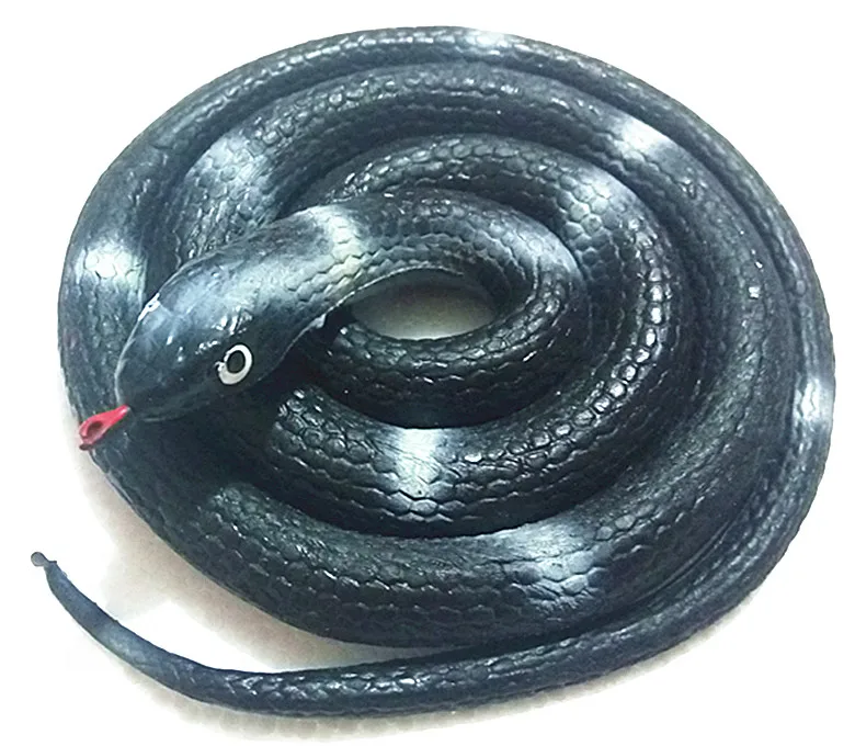 

110cm Funky Shock Toys Simulation of The Snakes The Realistic Rubber Toys Fake Snake Practical Jokes