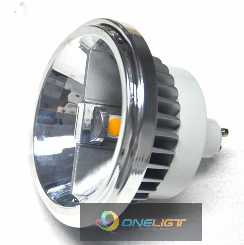 

High Power 15W COB LED Spotlight Bulb Lamps Dimmable AR111 GU10 G53 QR111 Recessed Down Light AC85-265V DC12V