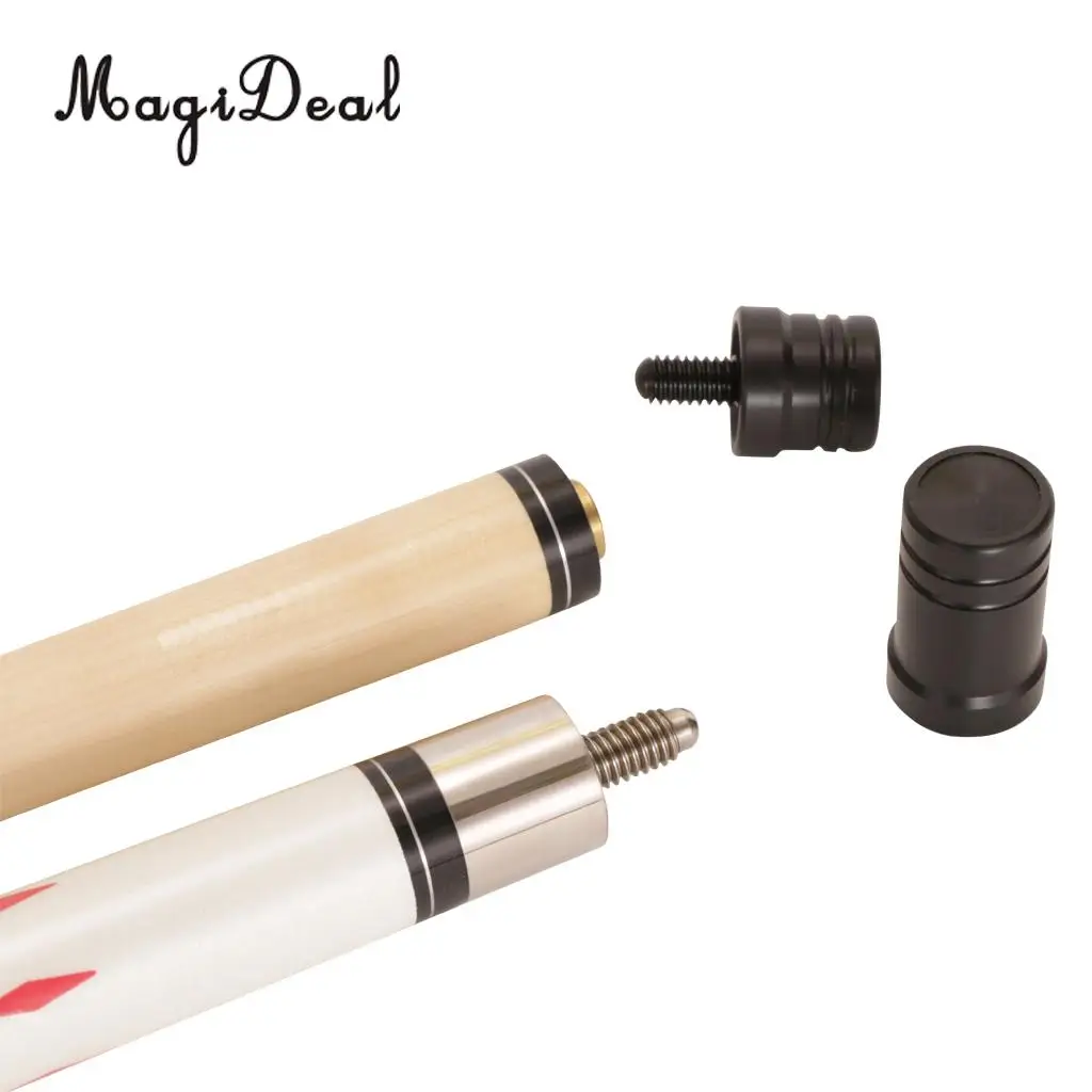 

MagiDeal Plastic 5/16 x 18 Indoor Games Joint Protectors For Billiard Pool Cue Stick - 2 Piece Set Snooker Billiard Accessories