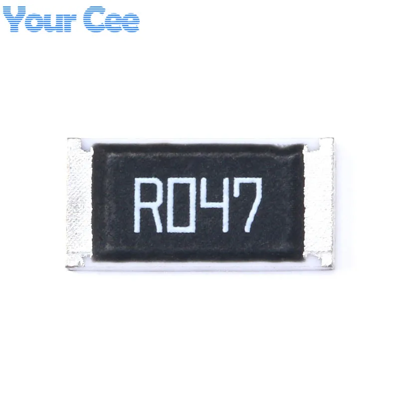 50pcs/10pcs 0.047Ohm 2512 SMD Resistor 1W 0.047 Ohm 0.047R R047 1% Chip Resistance Passive Component