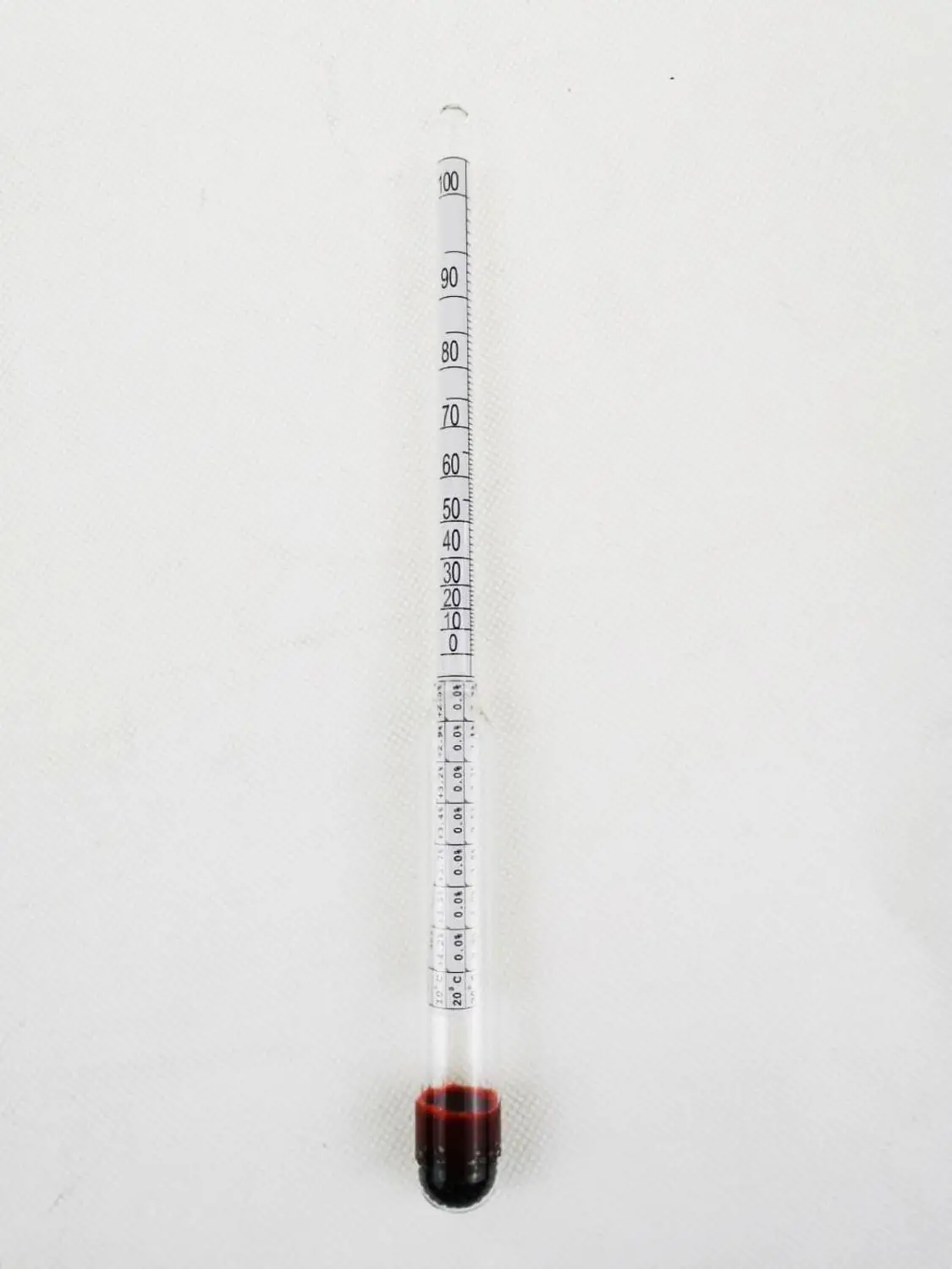 Kegland Home Brew Triple Scale HYDROMETER/ALCOMETER 0 -100% for Beer Making, Wine Making