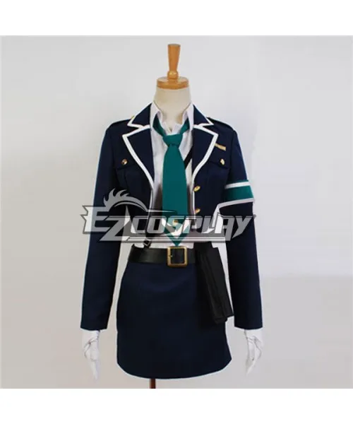 RAIL WARS! Aoi Sakurai Navy Uniform Cosplay Costume E001