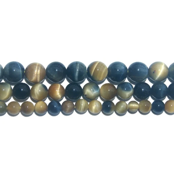 4 6 8 10 12 MM Natural Stone Beads Agates crystal Jades Tiger Eye Stone Beads For Jewelry Making DIY Bracelet Necklace Material