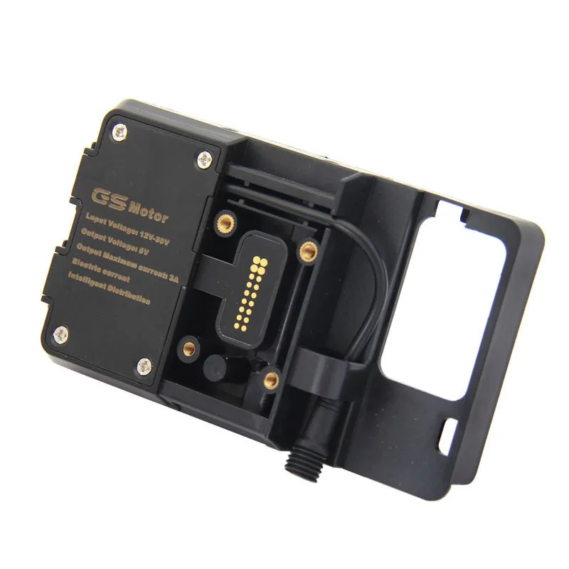 Soporte de navegación para teléfono móvil, carga USB para BMW R1200GS 2013-2017 F750GS F850GS CRF 1000L F700GS F800GS
