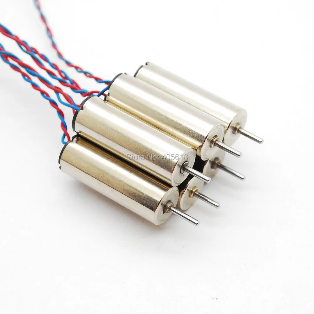 5pcs 7x20mm Coreless motor 4.2V 46500RPM Strong magnetic DC Motor high speed for helicopter model aircraft toys