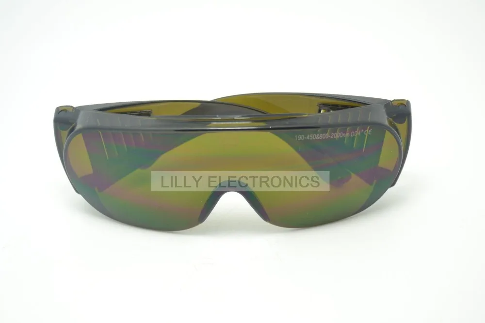 Protection Goggles for 190-450nm&800-2000nm laser 445/405/808/980/1064nm