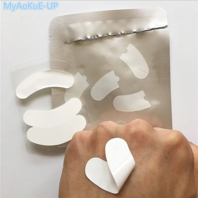 40 Packs Wholesale 3D Silicone Eye Pads Under Eye Patches Eyelash Extension Makeup Eyelashes Tools