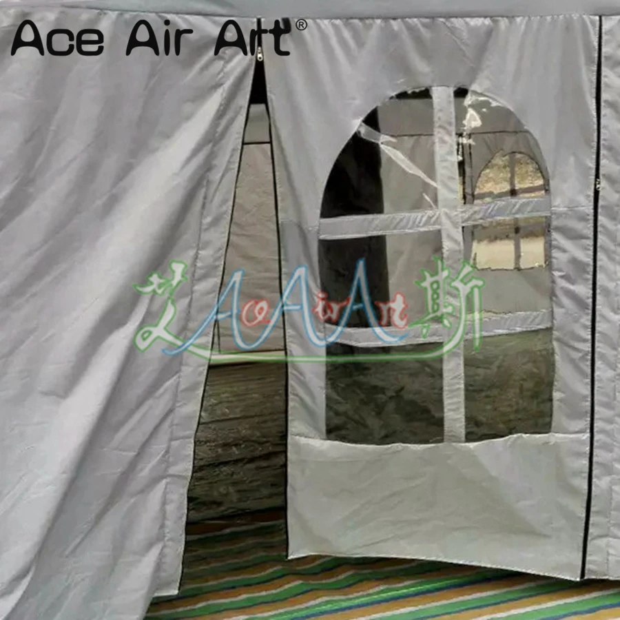 Tente gonflable de tunnel de mariage avec le ventilateur, angiMarquee à vendre