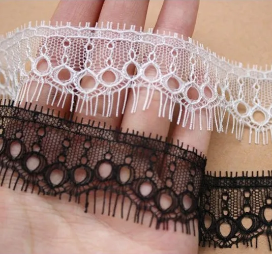 عرض 6 سنتيمتر جودة عالية يجب DIY بها بنفسك الملابس قبعة الزفاف الديكور تنورة تمديد الملحقات 6 متر/الحزمة