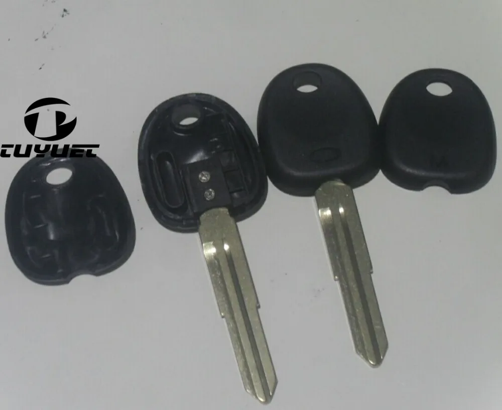 

30PCS FOB Car Key Case Transponder Key Shell For Hyundai Sonata Santa Fe Right Blade (Can Install TPX and Carbon Chip)