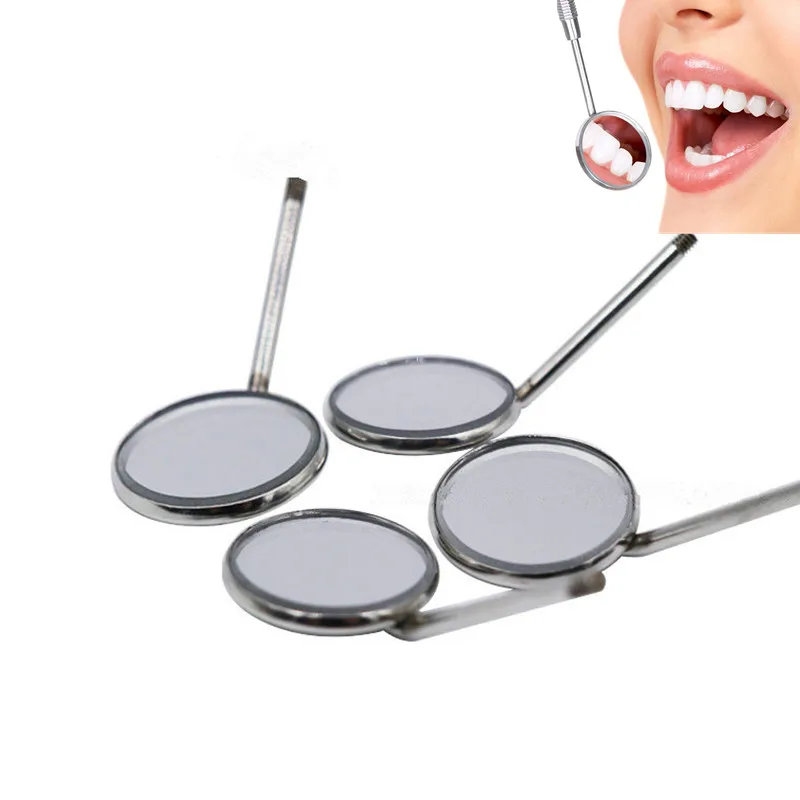 

12 pcs Dental Mirror Instruments Mouth Dentist Tooth Cleaning Inspection Teeth Whitening Examination Oral Hygiene Tool