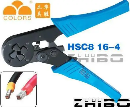 

HSC816-4 self-adjusting tube-shaped terminal 4-16mm2 Crimping Pliers Free shipping