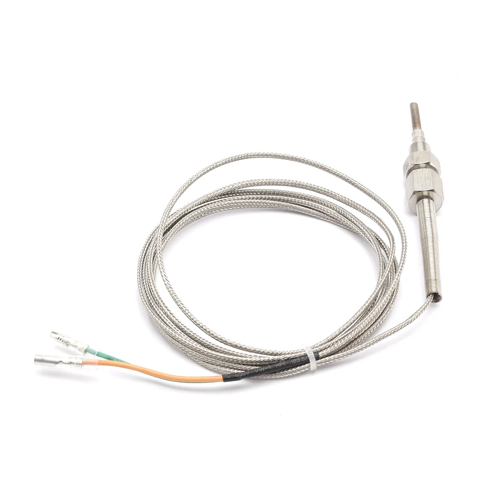 Exhaust gas Temp sensor 2m EGT K Type Thermocouple Probe Exhaust Temperature Sensors Threads Exhaust Temp Sensor