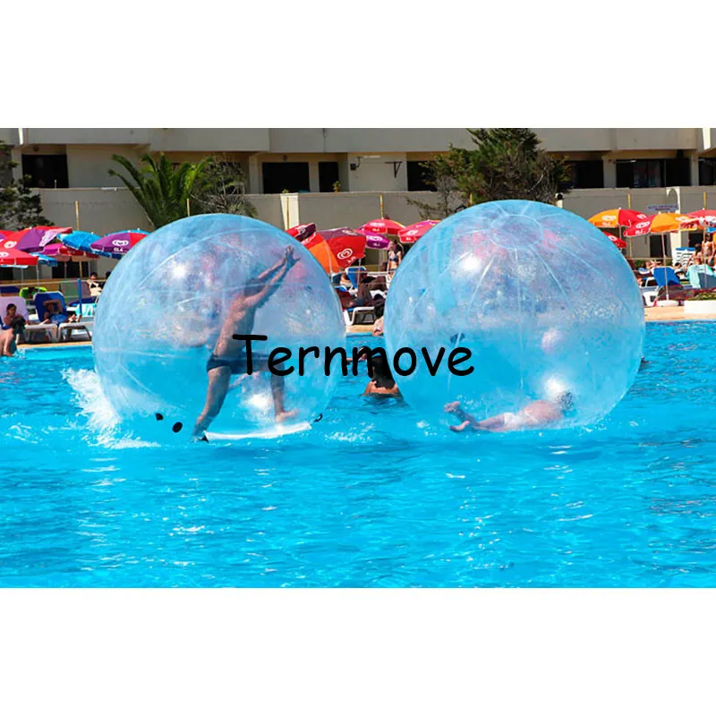 Nước trong suốt Đi Bóng, Zorbing Nước Quả Bóng dành cho bể bơi, Đi Bộ Bóng Cuộn, hàng nhập khẩu Aqua cán bóng cho Trẻ Em và Người Lớn