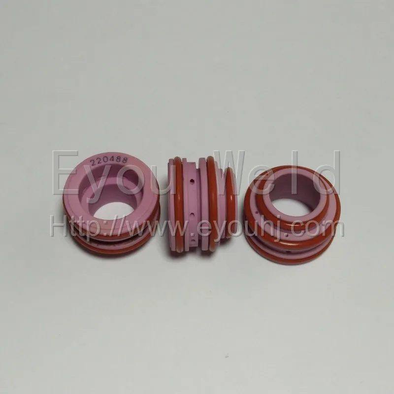 5pcs Swirl Anello 220488 (130A 200A) per Taglio Al Plasma 130 Macchina di Taglio Al Plasma