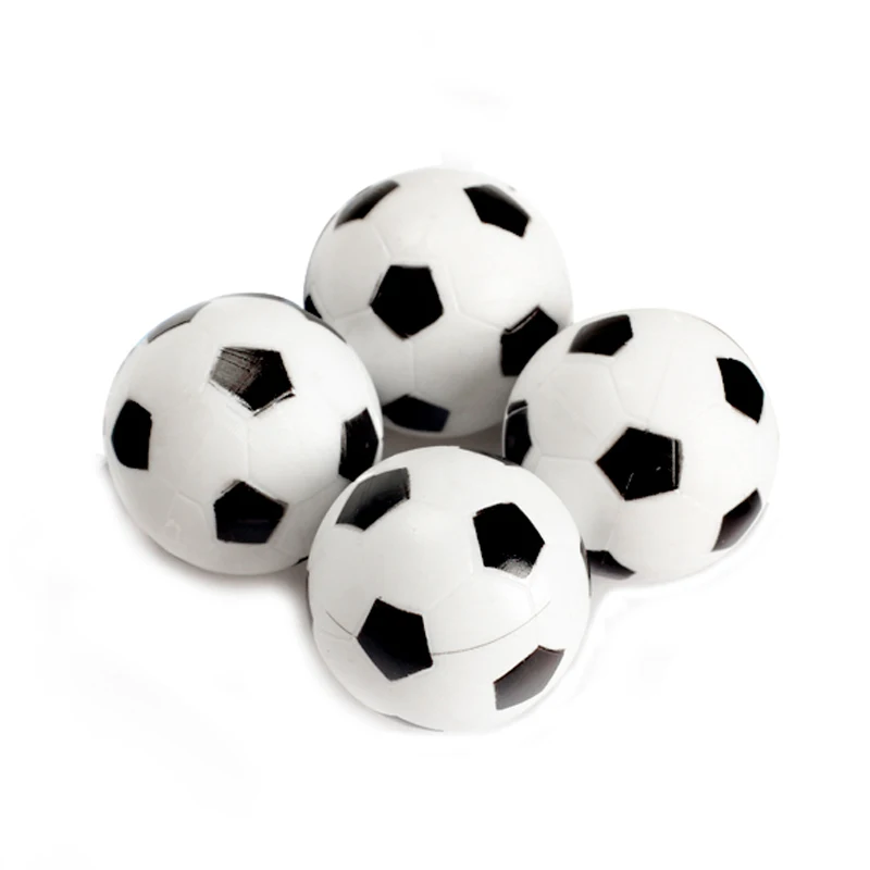 4 Pcs/Set 32mm Plastic Soccer Table Foosball Ball Fussball Children Kids Toy Footballs Game Indoor Parent-child Boardgame