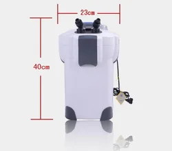 sunsun hw-302 18w canister external filter, 300-500 liters tank aquarium filter