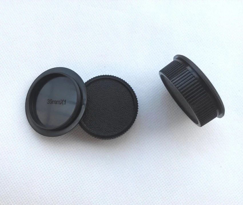 NP3216 Set of Professional Rear Lens Cap + Camera Body Cap for Leica M39