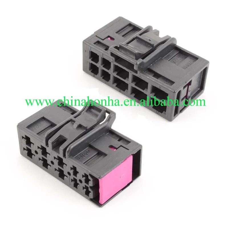 

Free shipping 10-pin high quality car seat heating plug connector Composite plug 7L0 972 762