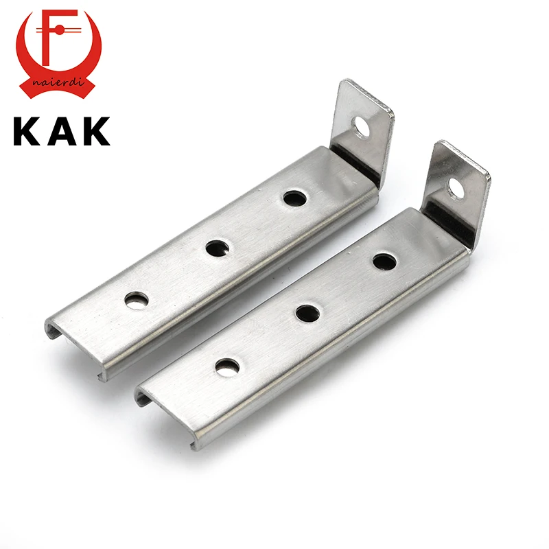 Kak ステンレス鋼スライディングドアローラークマ 30 キロホームルームワードローブ木製ドアハンギング家具ハードウェアホイール