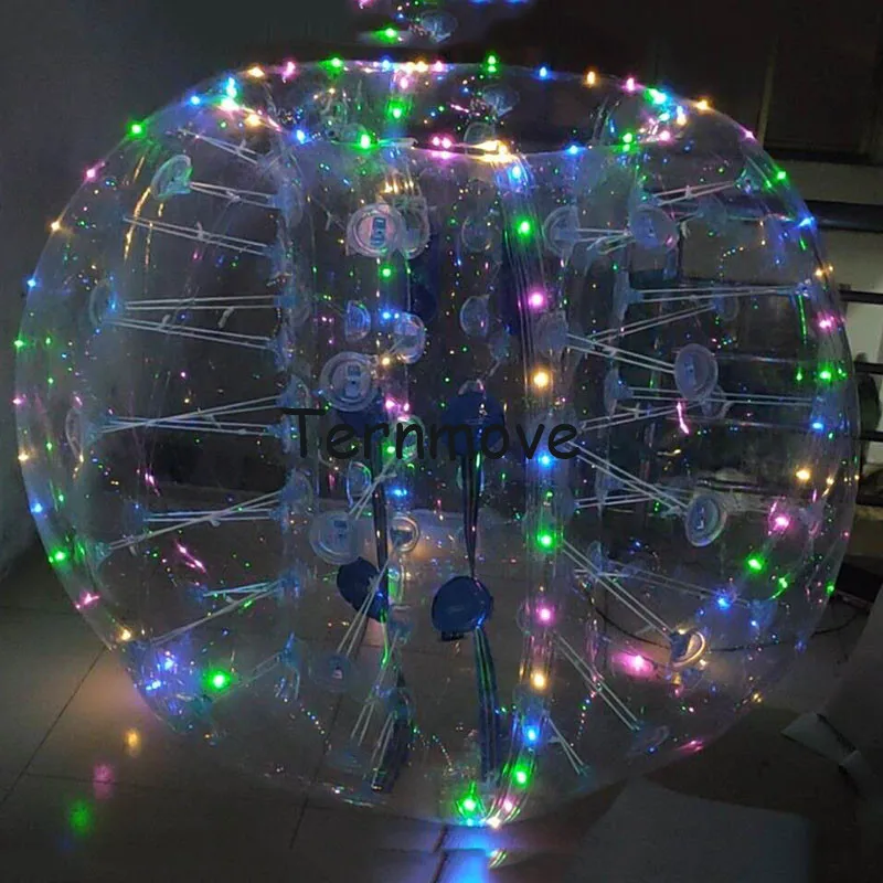 led lighting Bubble Soccer Ball ,pvc Bubble Bumper Ball for event team game Human Bubble Bumper Soccer Football Ball