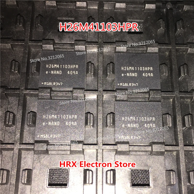 100% New Original H26M41103HPR H26M41103HPRA H26M41208HPRA EMMC CHIP BGA-153