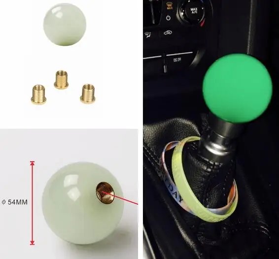Car Gear Shift Knob Stick For Night Light Noctilucent Night-Luminous Fit For Honda Toyota Nissan Mitsubishi Ford