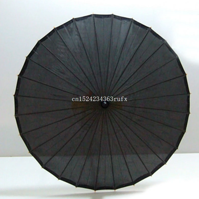 

10 pcs Silk Craft Umbrella Handmade Black Fabric Wedding Party Sun Umbrella Photo Prop Chinese Parasol DHL Fedex Free Shipping