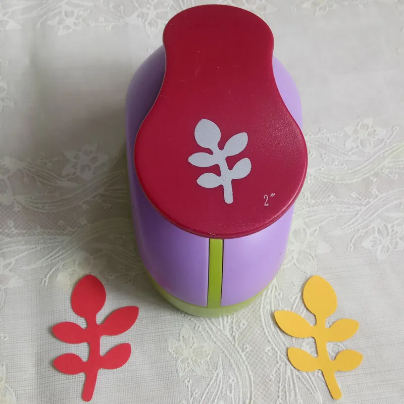 leaf Handmade Crafts Scrapbooking Tool Paper Punch For Photo Gallery DIY Gift Card Punches foliage Embossing device Stamping
