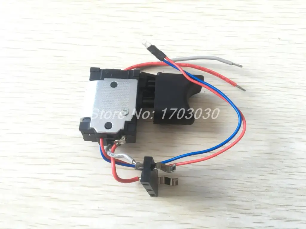 15A DC 24V Cordless Drill Trigger Switch Push Button for Hitachi DS7DF