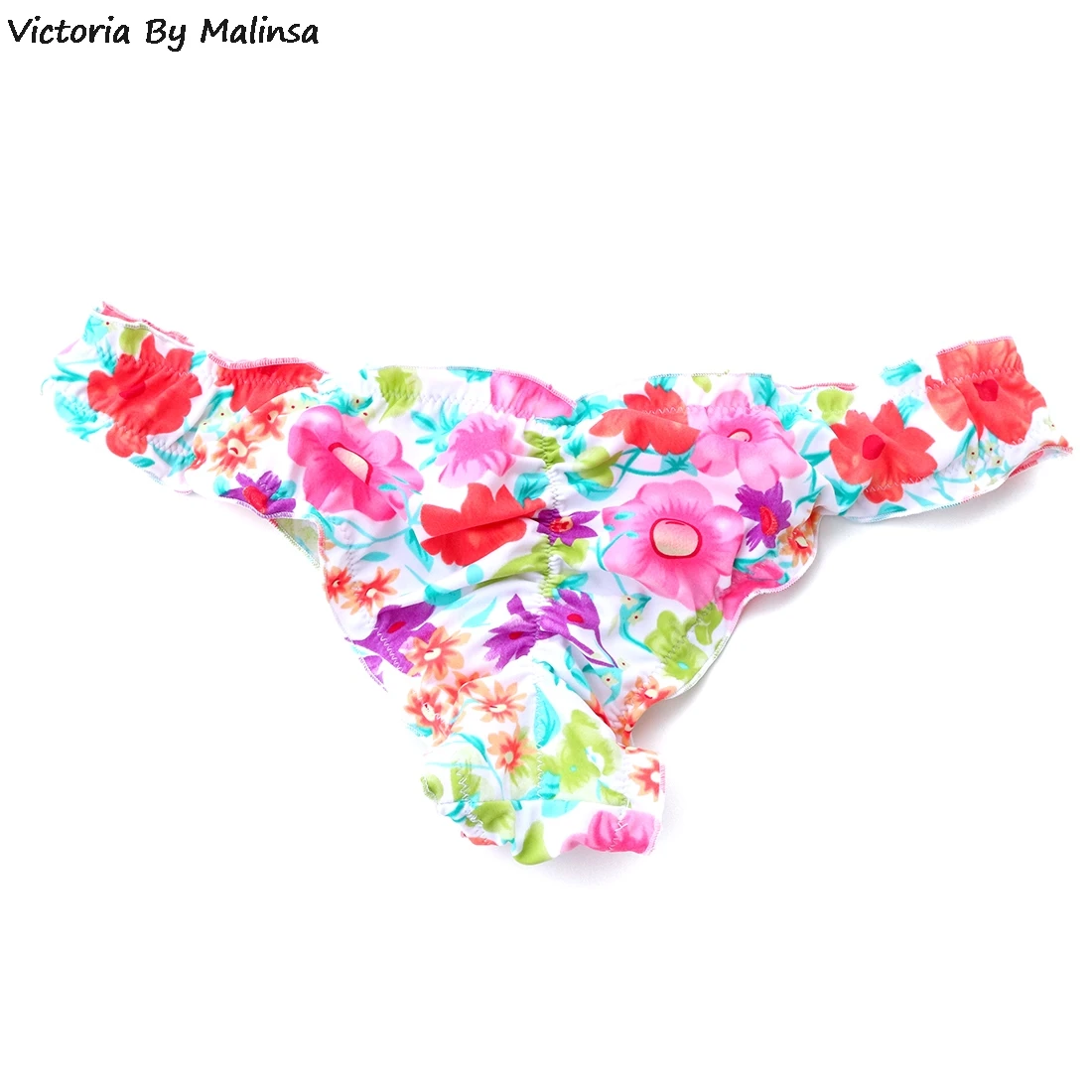 Bikini Bottoms Sexy Secret Cheeky Printing G-string Swimwear Biquini  Bikinis Swim Suit Women Brazilian Bikini Thong Bottom