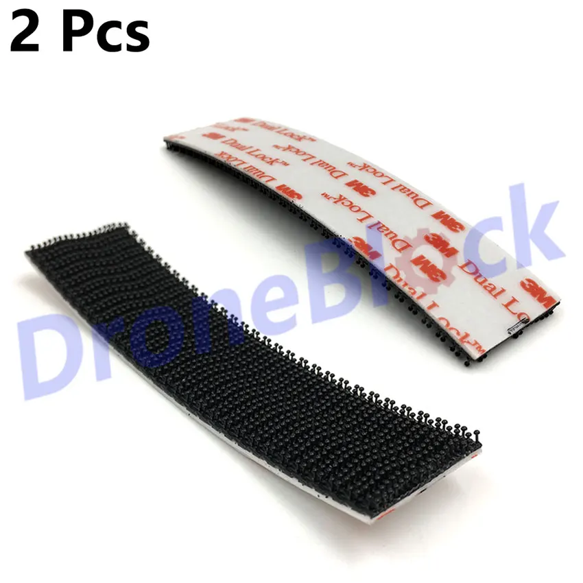 

2 PCS/lot Dual Lock Black Mushroom adhesive fastener tape 25x100mm