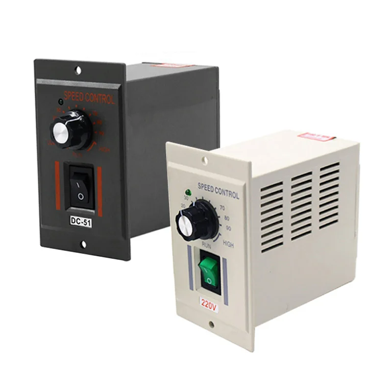 DC-51 regulator prędkości silnika prądu stałego 0 ~ 180VDC wyjście 250W MaX regulator prędkości wejście AC220V