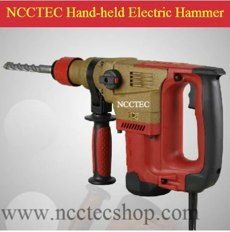 1.2'' 30mm 12J electric rotary hammer breaker | drill holes in concrete brick stone | 1500w/2hp power strong iron case packing