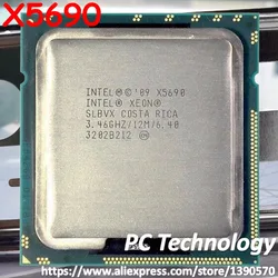 Original Intel Xeon X5690 Processor 3.46GHZ 6-Core 12M Cache LGA1366 CPU 130W free shipping