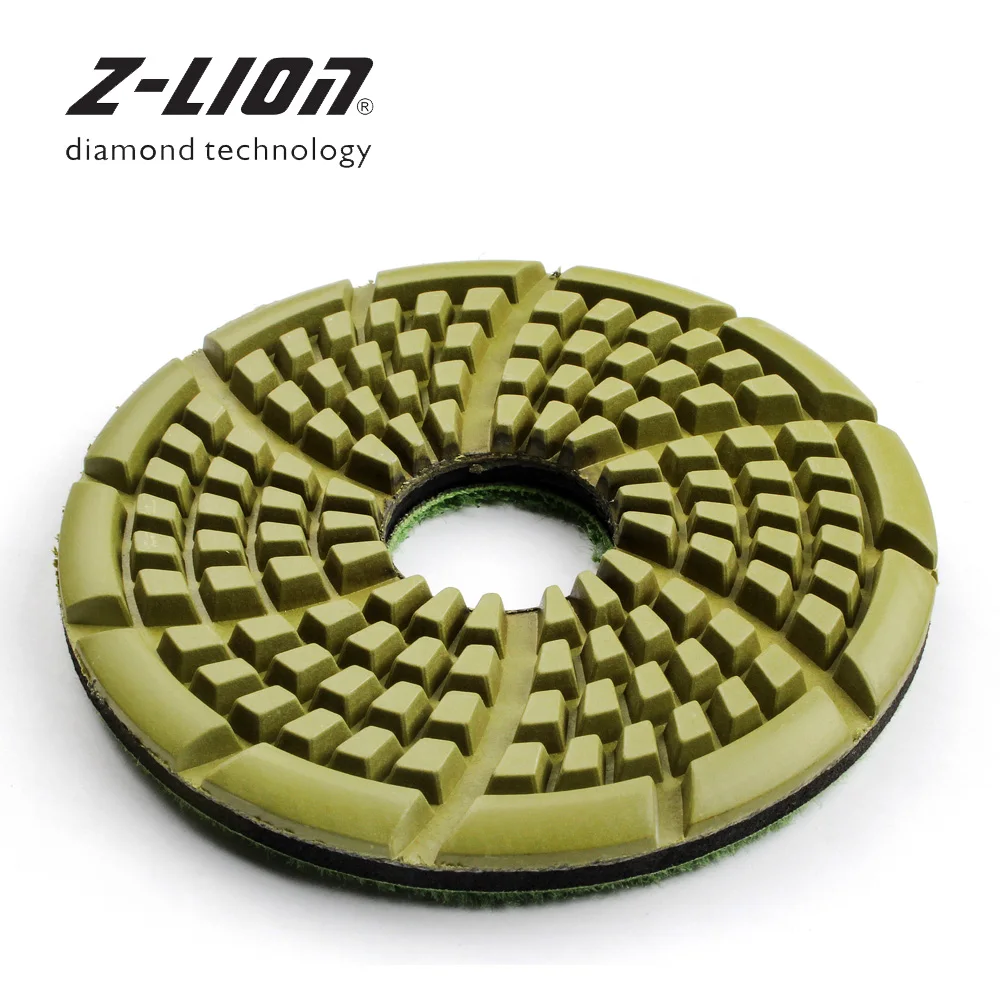 

Z-LEAP 7Pcs 3.5 Inch Diamond Floor Grinding Pad Resin Bond Wet Polishing Abrasive Disc For Stone Marble Granite Ceramic Buffing