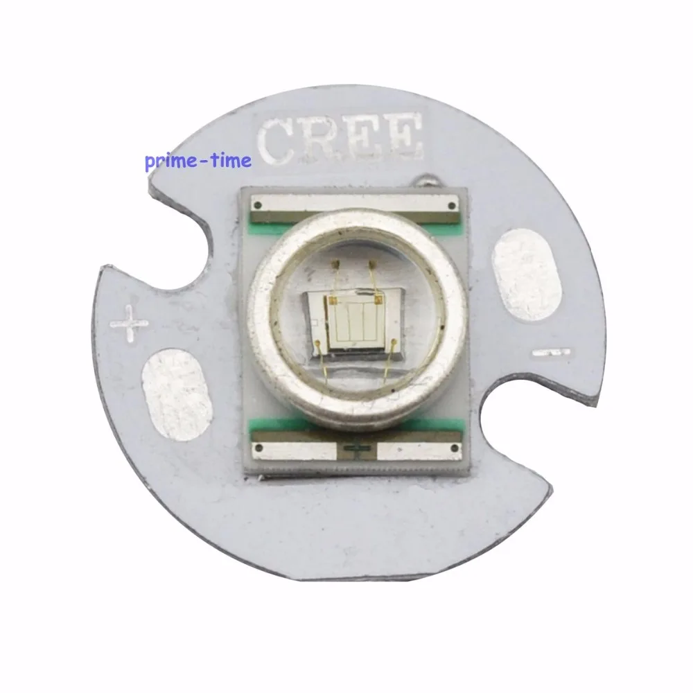 10PCS   XR-E XRE Q5 Warm White Red Blue Green Yellow High Power LED Light 16mm Or 20mm PCB