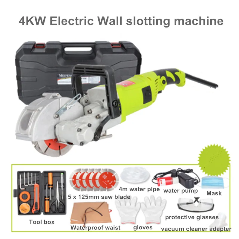 Multifunction Wall Groove Cutting Machine Wall Groove Chaser Machine For Brick & Granite Marble