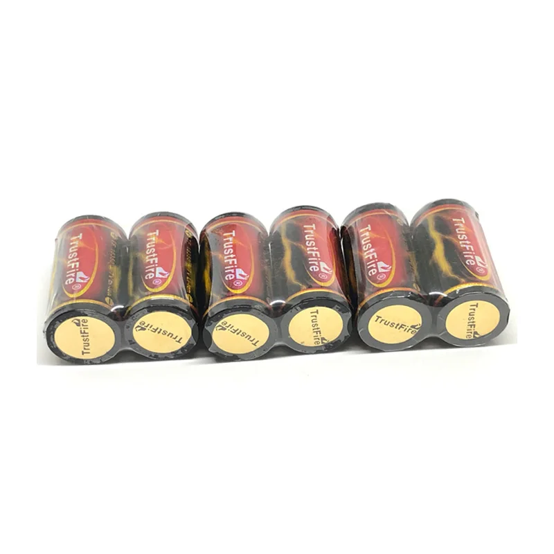 

20pcs/lot TrustFire 18350 3.7V 1200mAh Battery Rechargeable Lithium Protected Batteries Cell with PCB For Flashlights Torches