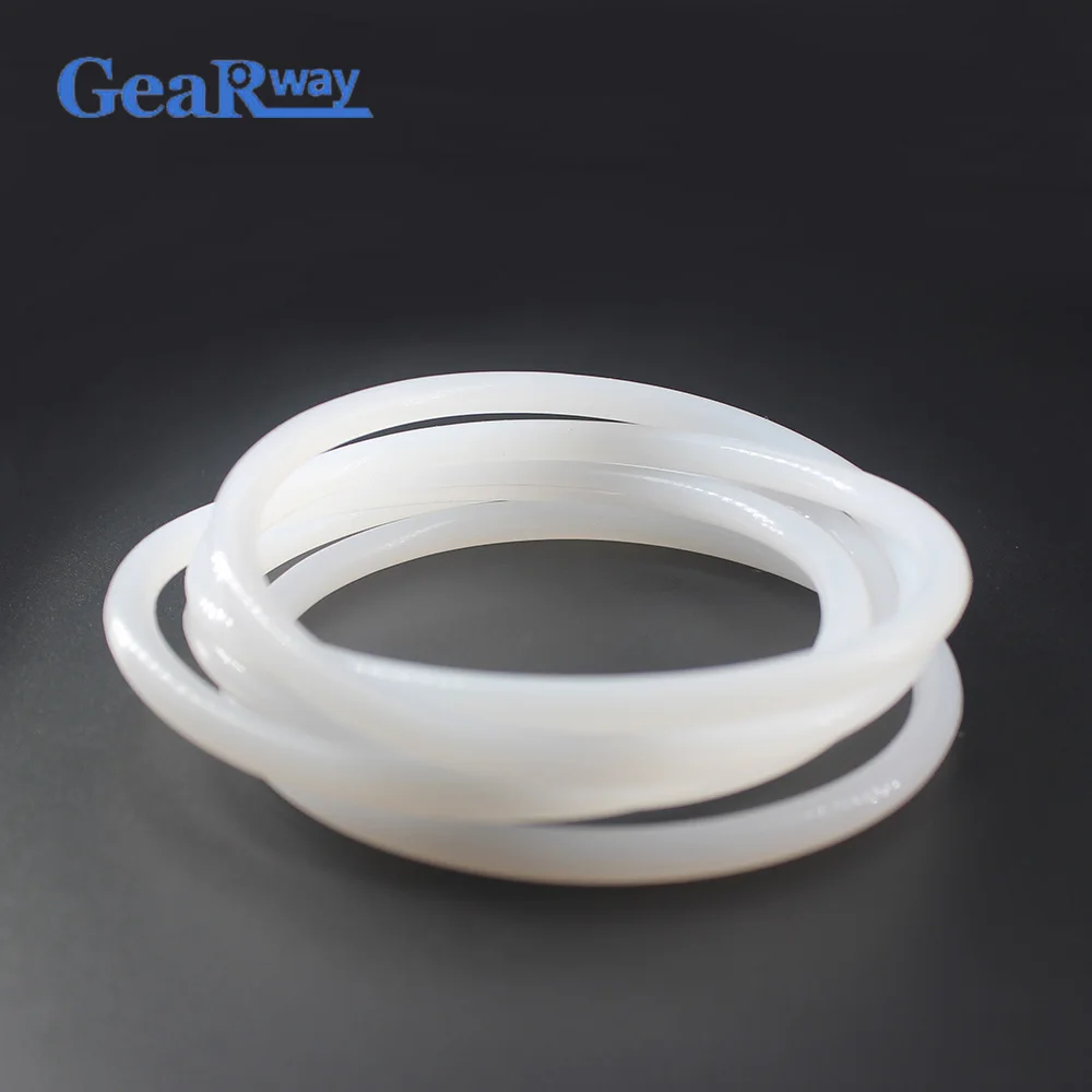 5pcs Silicone O Ring Seals 5.7mm  Thickness Food Grade Translucent Silicon O Ring Gasket 28/30/35/38/90mm OD VMQ O Type Washer