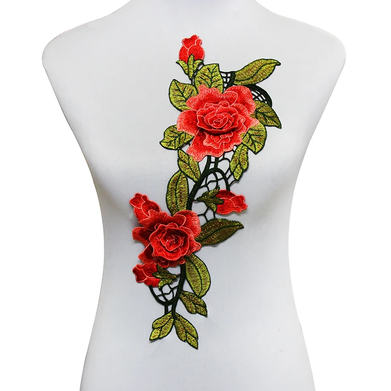 

10 шт. 3D оранжевые ЗЕЛЕНЫЕ КРУЖЕВНЫЕ нашивки с вышивкой, кружевная ткань, шнур, аппликация, мотив, Швейные аксессуары для рукоделия, одежда T1729