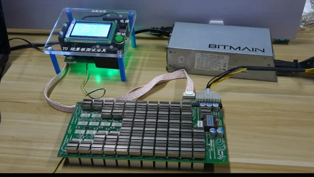 Bitcoin BTC Miner S9 T9 T9+ hash board repair training