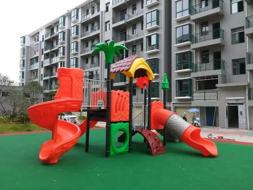 2015 CE Certified Anti-UV Kids Playground Top Quality Outdoor Playground Equipment HZ-4609