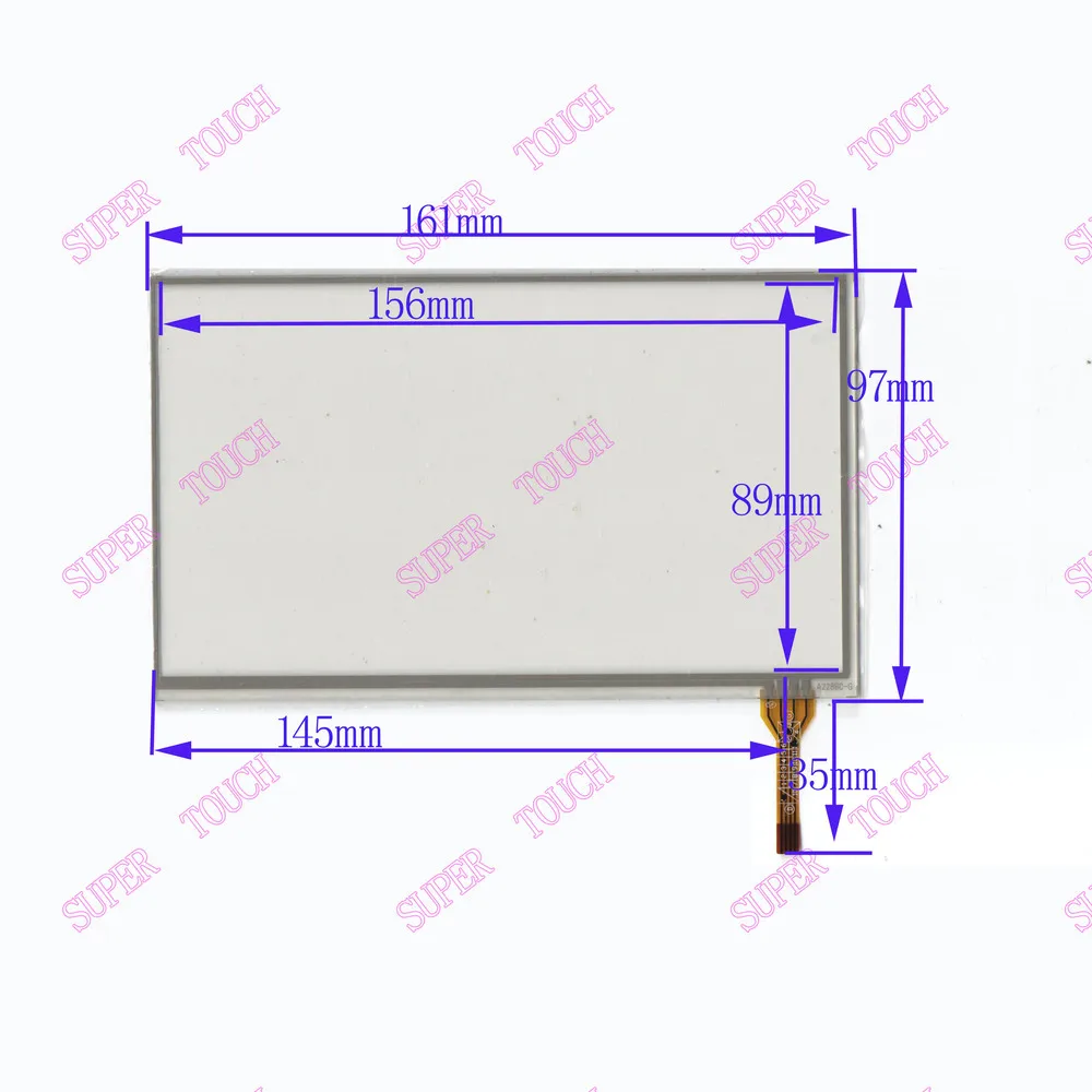 VP20 genuine original four-wire resistive touch screen handwriting external screen tablet resistive screen