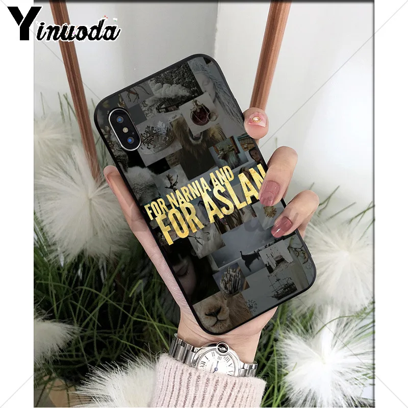 Yinuoda The Chronicles of Narnia Black High Quality Phone Case for Apple iPhone 8 7 6 6S Plus X XS MAX 5 5S SE XR Cellphones