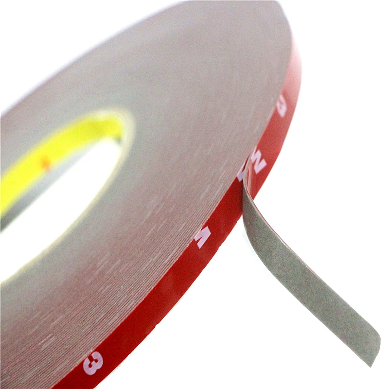 35M/Lot 3M Tape PC TV Black light Double Sided Foam Pad 8mm Strong Adhesive Force Assembly Tape Sticker For 3528 5050 LED Strip