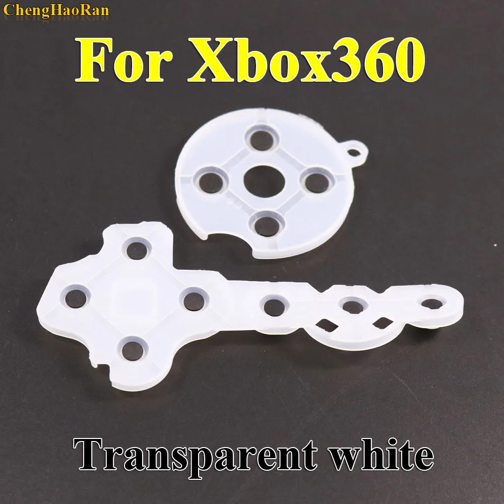 ChengHaoRan 100 set Conduttivi Gomma di Silicone Pad Per Xbox360 Controller Wireless Per Xbox 360 360 Contatto Pulsante D-Pad di Riparazione