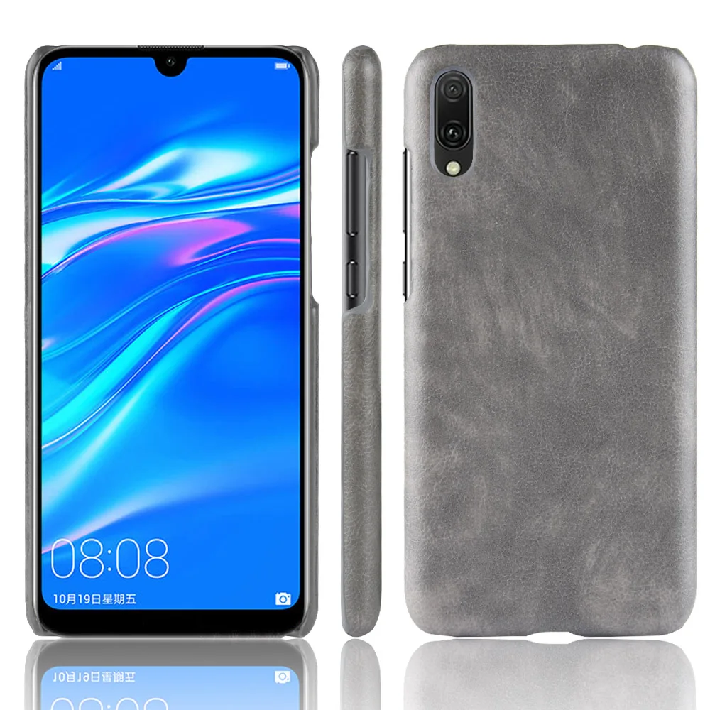 For Huawei Y7 Pro 2019 Case Huawei Y7Pro 2019 Retro PU Leather Litchi pattern Skin Phone Cover For Huawei Y7 Pro 2019 DUB-LX2