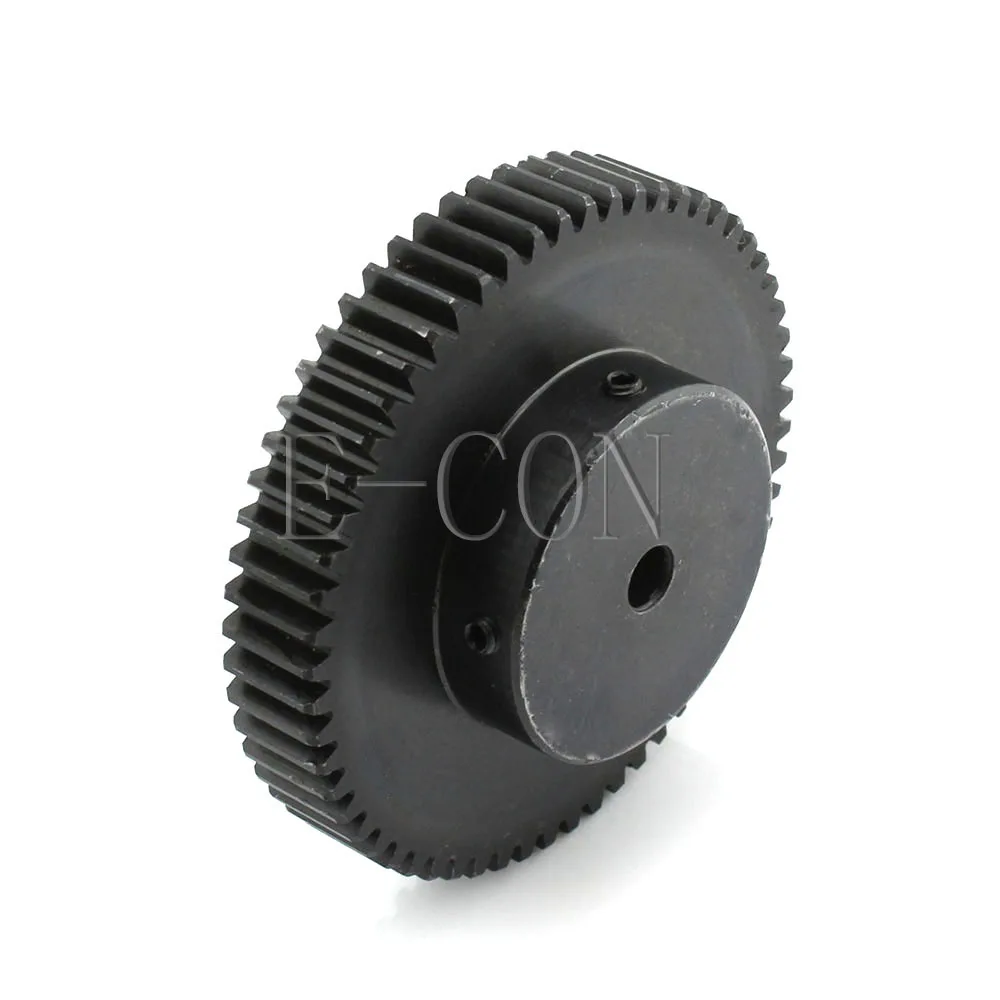 

1pcs 1.5M50T 15mm Width 8mm/10mm/12mm/15mm/16mm/17mm/20mm/25mm Bore Hole 50 Teeth Module 1.5 Motor Steel Gear Wheel Top Screw