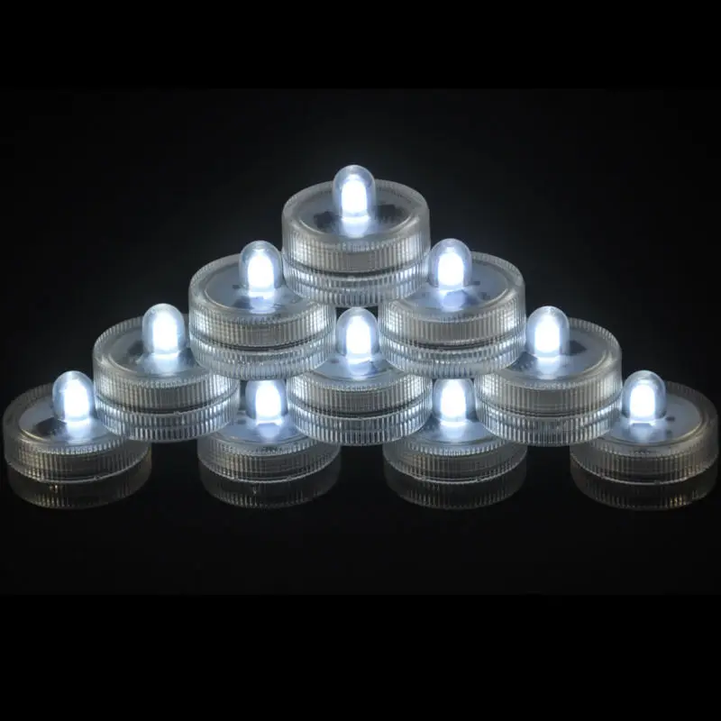 

50LEDs Warm White Submersible wedding centerpieces lighting vase lighted flower light led for Halloween Lighting Decoration